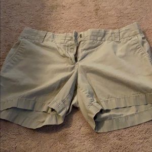 J crew khaki chino shorts